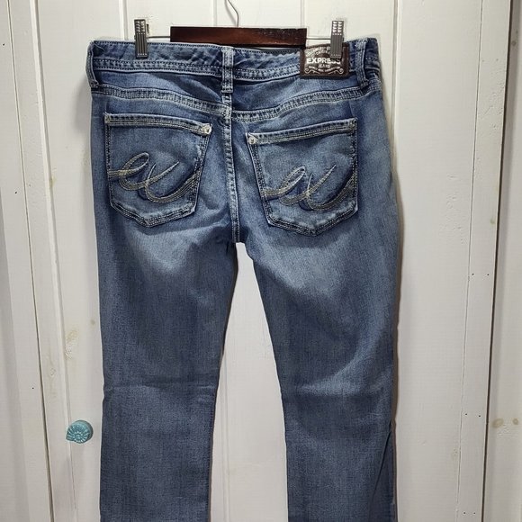 Express Denim - Express Skinny Low Rise Jeans Size 12S